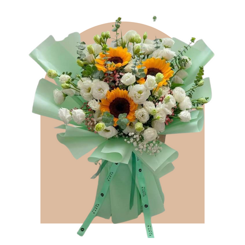 Ramo Lisianthus Sun