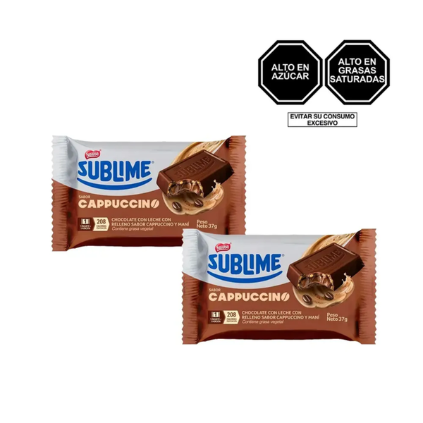 Sublime Cappuccino 2 unidades